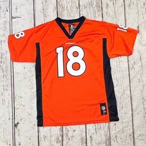 Boys Kids Peyton Manning Denver Broncos NFL Football Sports Jersey